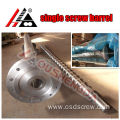 single screw barrel and gearbox set for plastic extrusion parts
